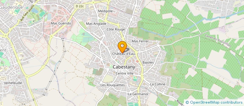 localisation de l'entreprise MONSIEUR ERIC ABBEST à CABESTANY