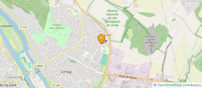 localisation de l'entreprise MONSIEUR ERIC ACEUS  LIMAY