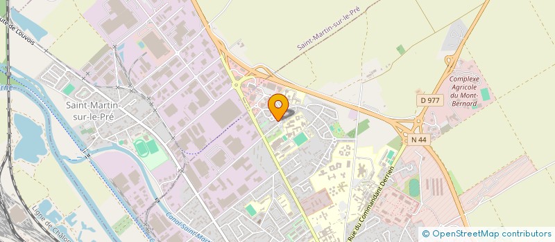 localisation de l'entreprise MONSIEUR ERIC ADAM  CHALONS-EN-CHAMPAGNE