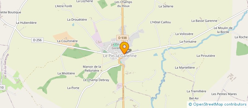 localisation de l'entreprise MONSIEUR ERIC ADAM à LE PIN-LA-GARENNE
