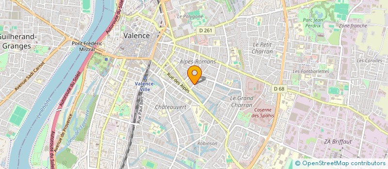 localisation de l'entreprise MONSIEUR ERIC ADJIBEL à VALENCE