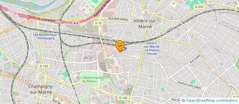 localisation de l'entreprise MONSIEUR ERIC AIMOND à VILLIERS-SUR-MARNE