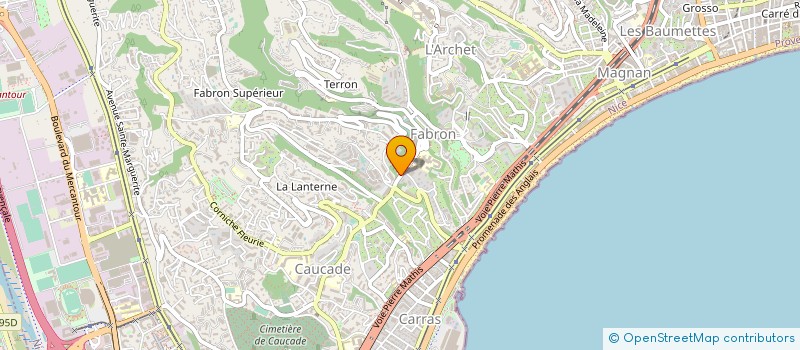 localisation de l'entreprise MONSIEUR ERIC AKENINE à NICE