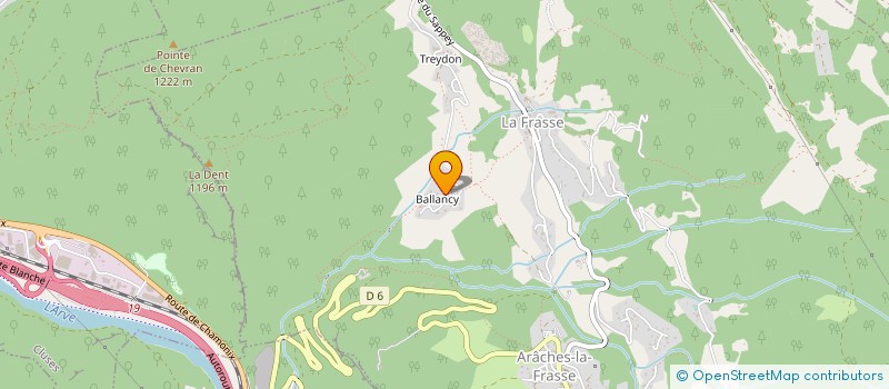 localisation de l'entreprise MONSIEUR ERIC ALAMICHEL  SCIONZIER