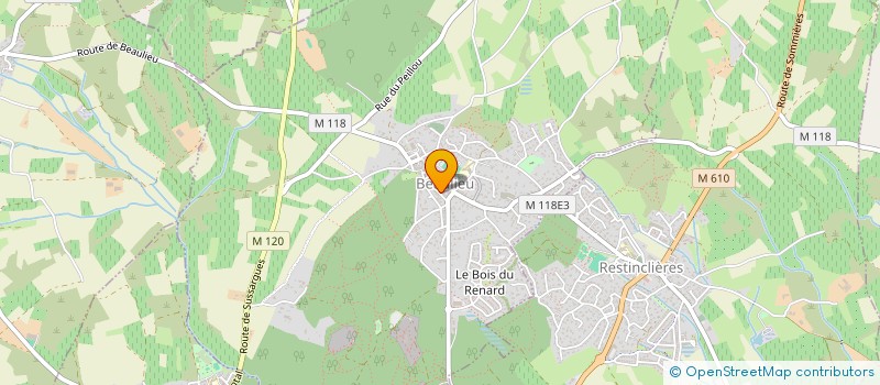 localisation de l'entreprise MONSIEUR ERIC ALARCON-GARCIA  BEAULIEU