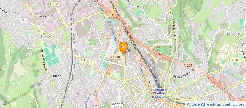 localisation de l'entreprise MONSIEUR ERIC ALBERT-BRUNET à CHAMBERY