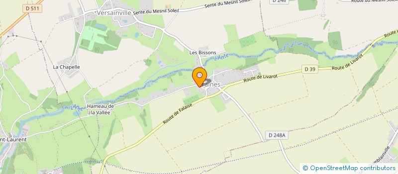 localisation de l'entreprise MONSIEUR ERIC-ALBERT-FREDDY LE NABOUR  VERSAINVILLE