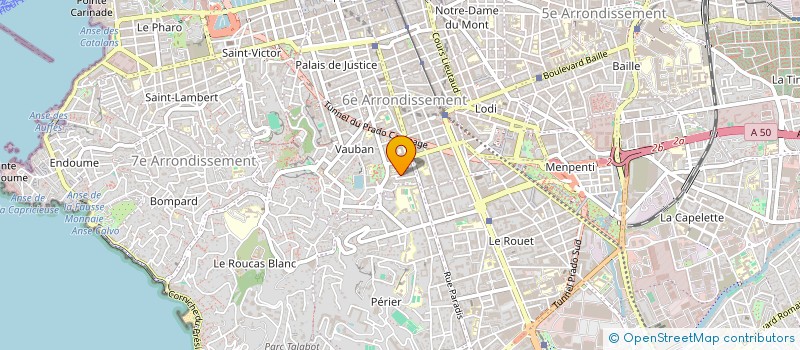 localisation de l'entreprise MONSIEUR ERIC ALCALA  MARSEILLE