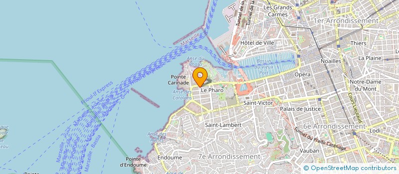 localisation de l'entreprise MONSIEUR ERIC ALDABET à MARSEILLE