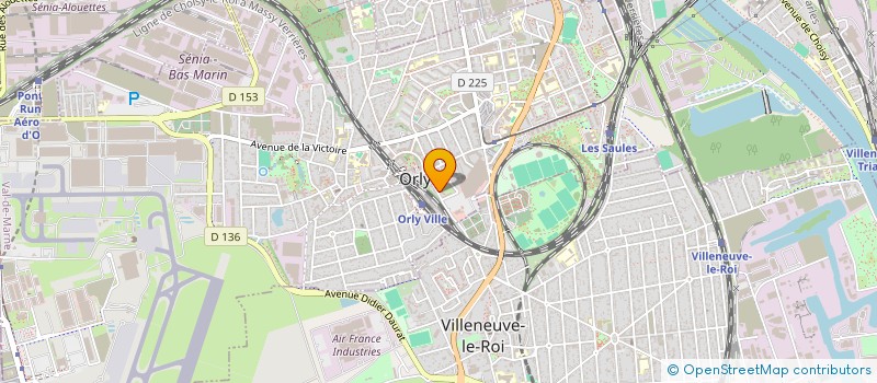 localisation de l'entreprise MONSIEUR ERIC ALHOMME  ORLY