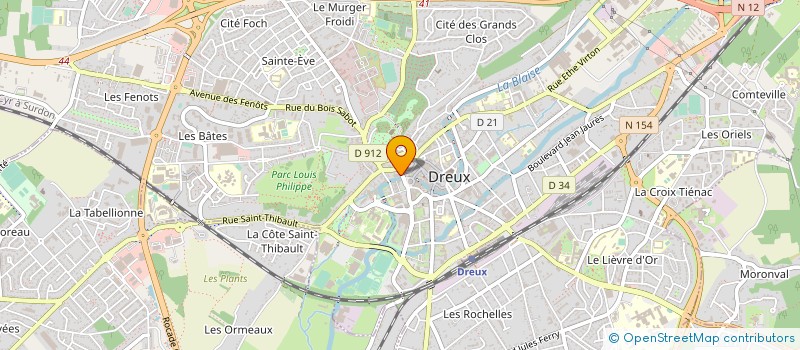localisation de l'entreprise MONSIEUR ERIC ALIE à DREUX