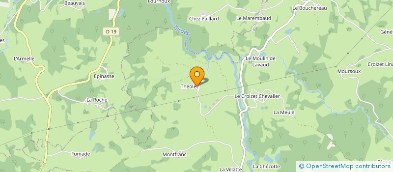 localisation de l'entreprise MONSIEUR ERIC ALLOCHON  LUPERSAT