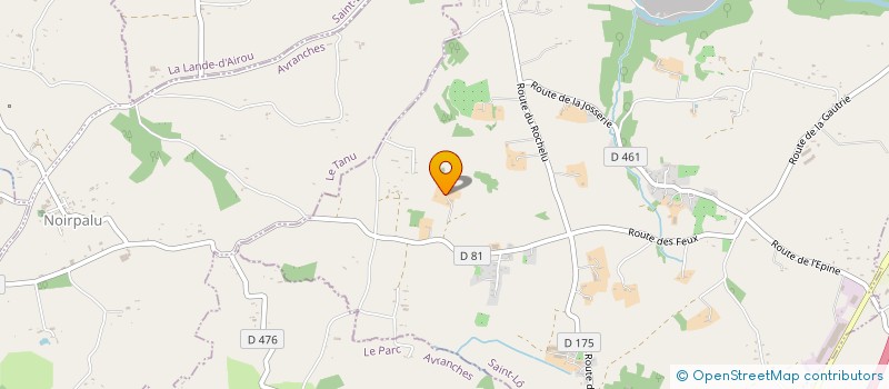 localisation de l'entreprise MONSIEUR ERIC ALPHONSE  BOURGUENOLLES