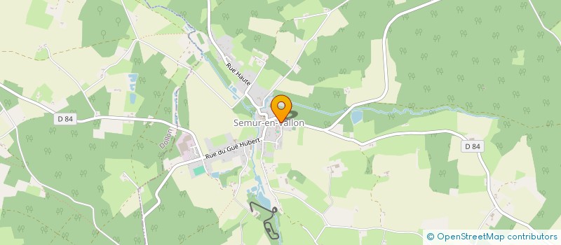 localisation de l'entreprise MONSIEUR ERIC AMAND ADOLPHE LEMAITRE  SEMUR-EN-VALLON