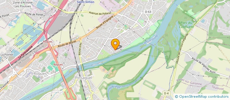 localisation de l'entreprise MONSIEUR ERIC AMAR  PORTET-SUR-GARONNE