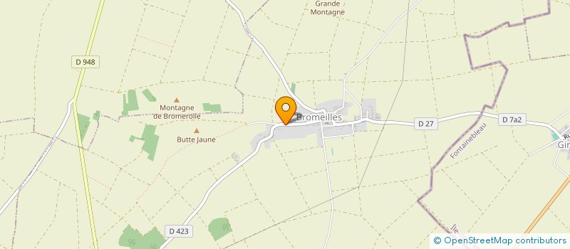 localisation de l'entreprise MONSIEUR ERIC AMIARD  BROMEILLES