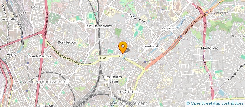 localisation de l'entreprise MONSIEUR ERIC AMSELLEM  MARSEILLE