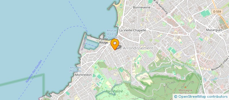 localisation de l'entreprise MONSIEUR ERIC ANDRE à MARSEILLE