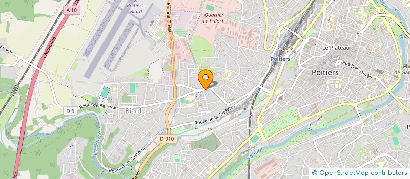 localisation de l'entreprise MONSIEUR ERIC ANDRIEUX  POITIERS