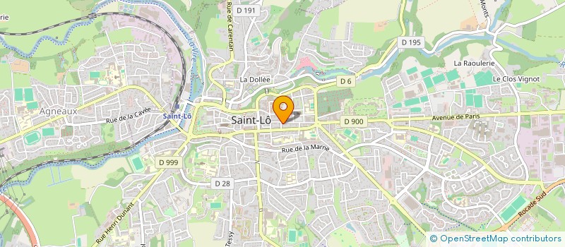 localisation de l'entreprise MONSIEUR ERIC ANGELY  SAINT-LO