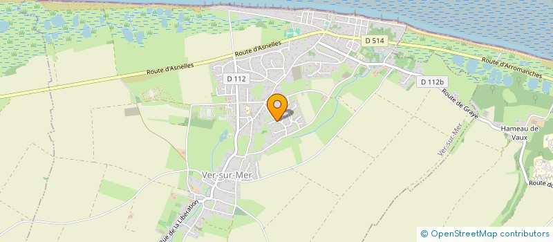 localisation de l'entreprise MONSIEUR ERIC ANNE  VER-SUR-MER