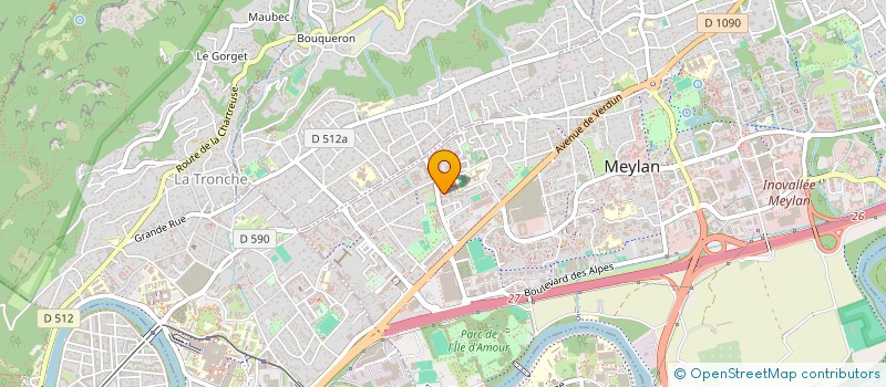 localisation de l'entreprise MONSIEUR ERIC ANNICCHINI à GRENOBLE