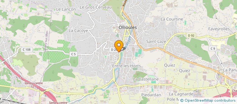 localisation de l'entreprise MONSIEUR ERIC-ANTOINE-MAURICE BORONAT à OLLIOULES