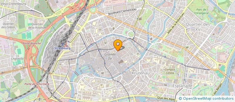 localisation de l'entreprise MONSIEUR ERIC AOUIZERAT à STRASBOURG