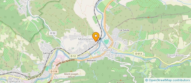 localisation de l'entreprise MONSIEUR ERIC ARAGOU MEYSTRE  MONTAZELS