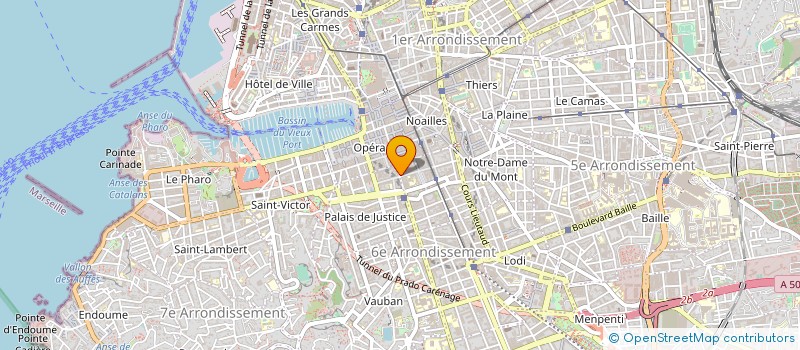 localisation de l'entreprise MONSIEUR ERIC AREZKI à MARSEILLE