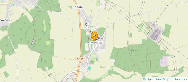 localisation de l'entreprise MONSIEUR ERIC ARISTIDES à PUISEUX-LE-HAUBERGER