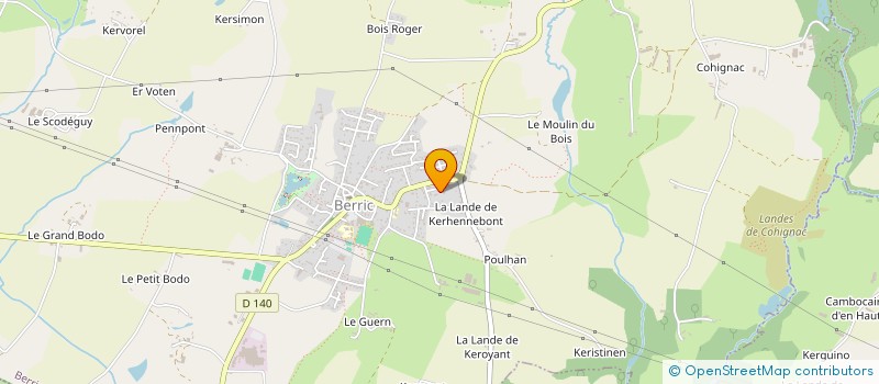 localisation de l'entreprise MONSIEUR ERIC ARTIGUES à QUESTEMBERT