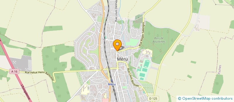 localisation de l'entreprise MONSIEUR ERIC ASSYAG  MERU