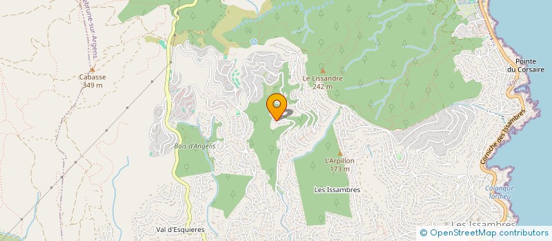 localisation de l'entreprise MONSIEUR ERIC ASTA  ROQUEBRUNE-SUR-ARGENS