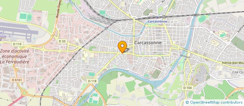 localisation de l'entreprise MONSIEUR ERIC ASTIER à CARCASSONNE
