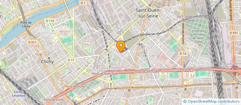 localisation de l'entreprise MONSIEUR ERIC ATTIGNON à SAINT-OUEN-SUR-SEINE