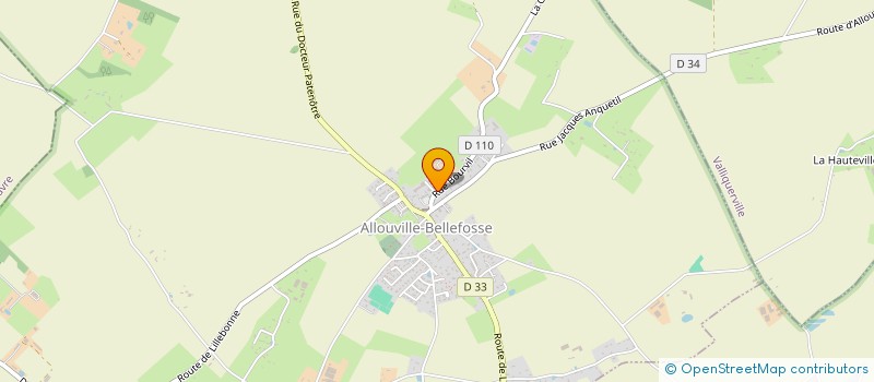 localisation de l'entreprise MONSIEUR ERIC AUBER  ALLOUVILLE-BELLEFOSSE