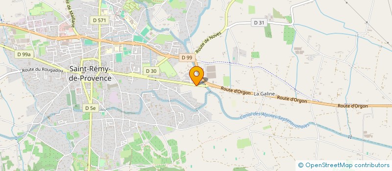 localisation de l'entreprise MONSIEUR ERIC AUBERT  SAINT-REMY-DE-PROVENCE