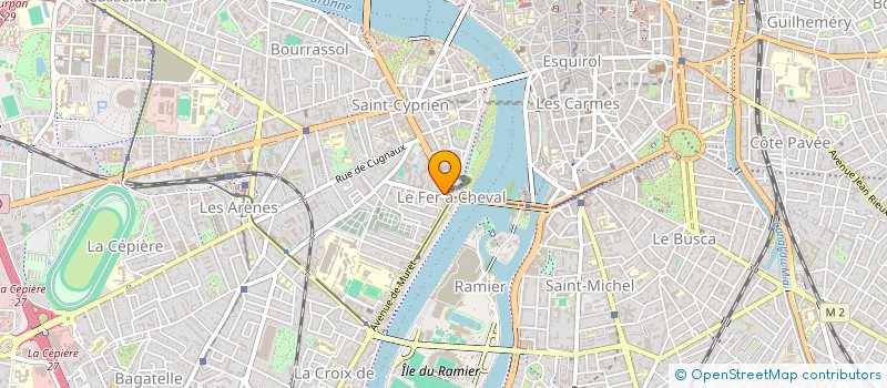 localisation de l'entreprise MONSIEUR ERIC AUDEBOURG à TOULOUSE