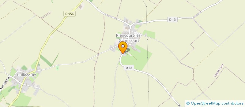 localisation de l'entreprise MONSIEUR ERIC AUMARD  RIENCOURT-LES-CAGNICOURT