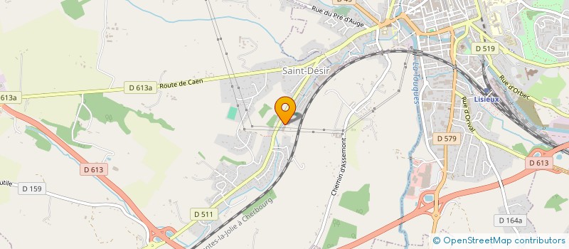 localisation de l'entreprise MONSIEUR ERIC AUMONT  SAINT-DESIR