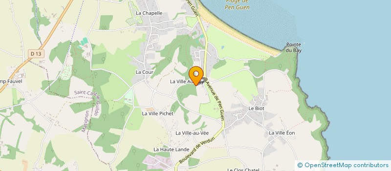 localisation de l'entreprise MONSIEUR ERIC AUSSIETRE à SAINT-CAST-LE-GUILDO