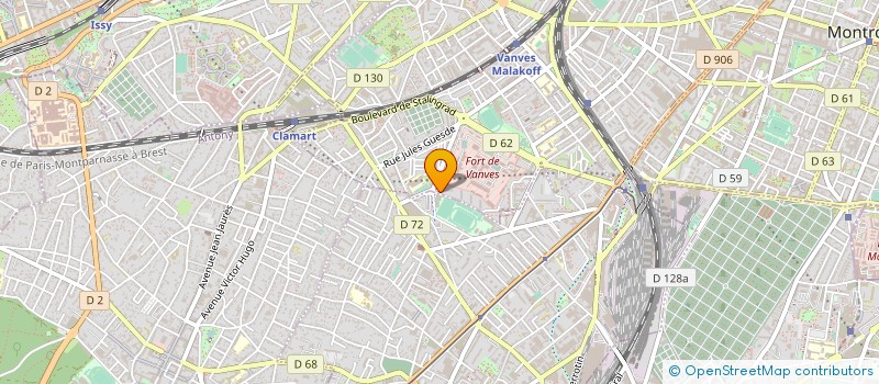 localisation de l'entreprise MONSIEUR ERIC AUSTRUY  MALAKOFF