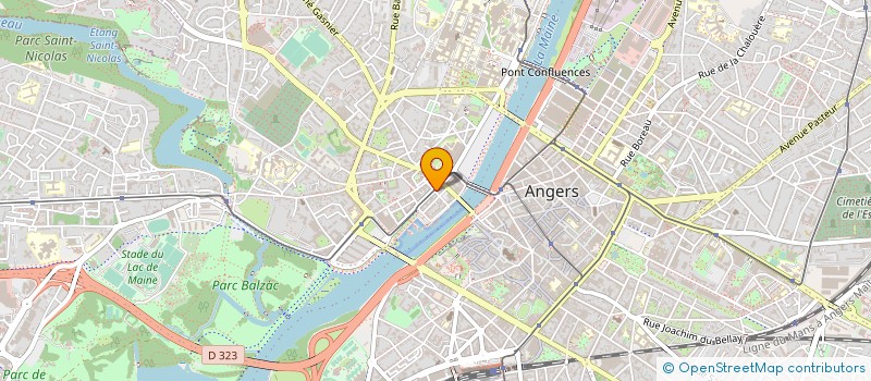 localisation de l'entreprise MONSIEUR ERIC AUVINET à ANGERS