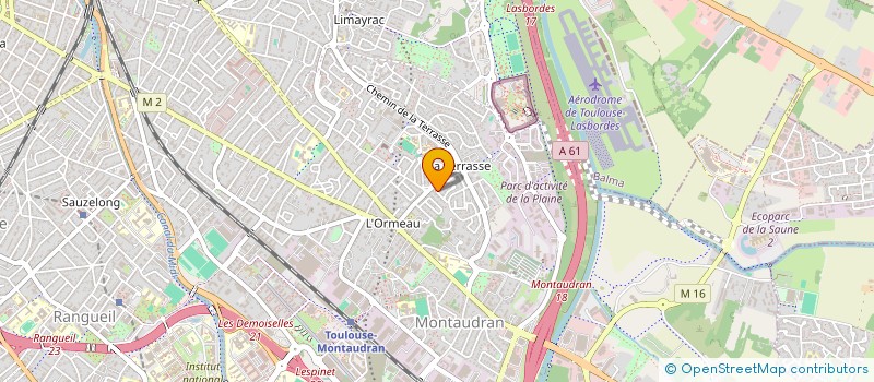 localisation de l'entreprise MONSIEUR ERIC BABAYAN  TOULOUSE