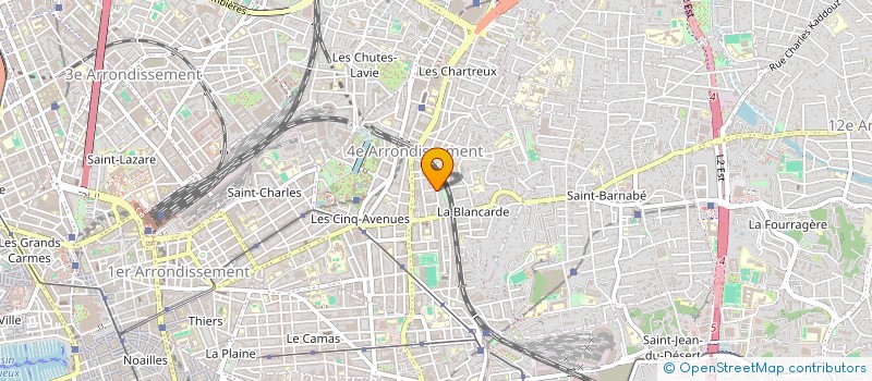 localisation de l'entreprise MONSIEUR ERIC BACHA à MARSEILLE