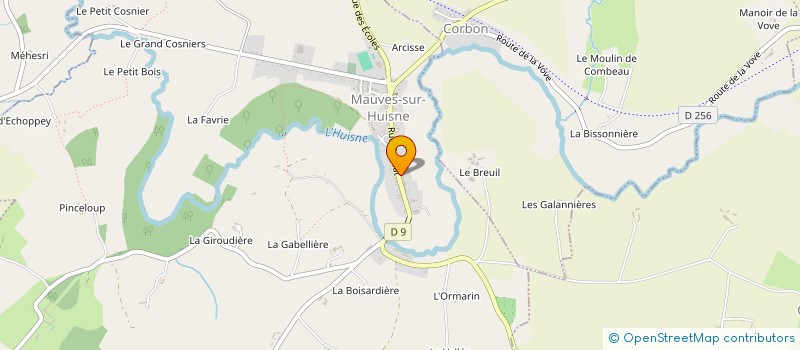 localisation de l'entreprise MONSIEUR ERIC BACHELOT à MAUVES-SUR-HUISNE