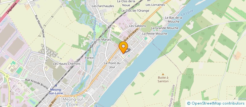 localisation de l'entreprise MONSIEUR ERIC BACHOT à MEUNG-SUR-LOIRE