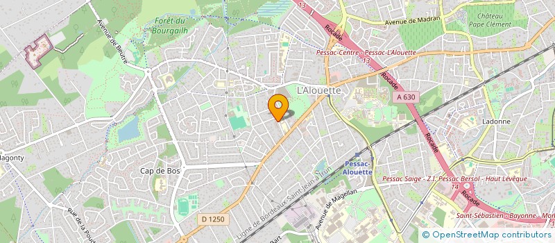 localisation de l'entreprise MONSIEUR ERIC BAFFALIE à PESSAC