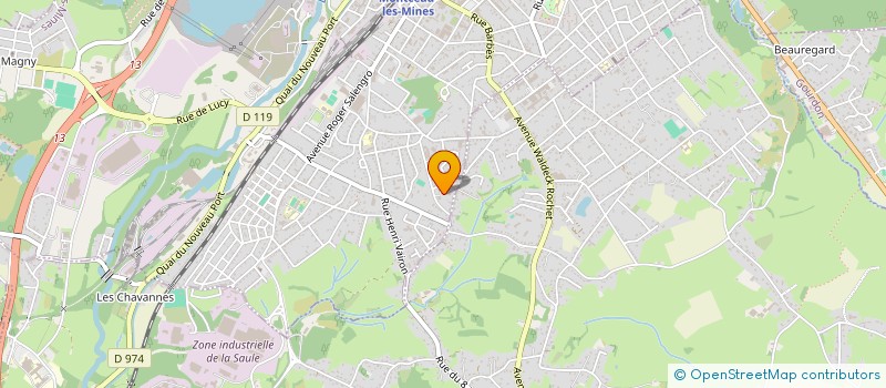 localisation de l'entreprise MONSIEUR ERIC BAGNATO  MONTCEAU-LES-MINES